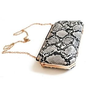 Snake Skin Clutch